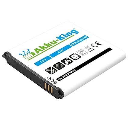 Akku-King Akku für Samsung Galaxy S4 Zoom, Zoom LTE, SM-C1010, NX mini, NXF1, NX3000 - ersetzt B740, B740K, B740AE, B740AC, B