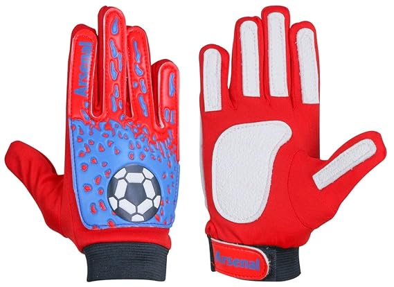 ARSUK Torwarthandschuhe Kinder & Jugendliche, Fußball-Handschuhe, mit Fingersave?Rutschfes, Gewährung von Starken Schutz für 