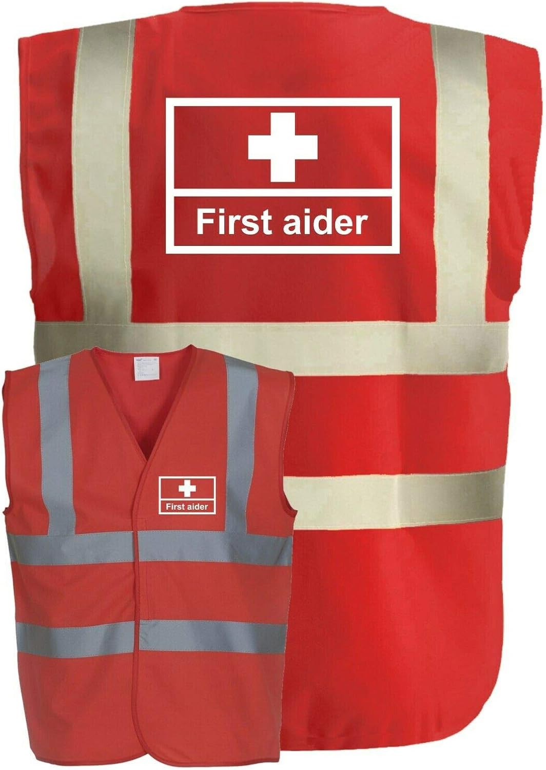 red hi vis clothing