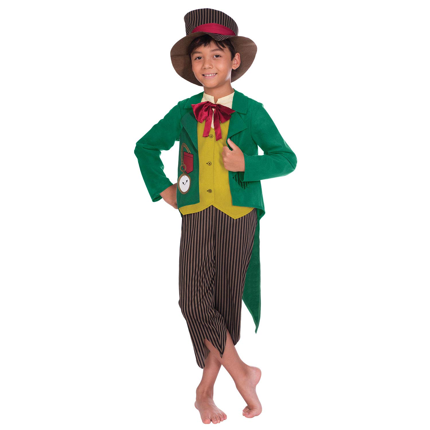 (Fix 0/1) (PKT) (9904670) Child Boys Dickensian Boy Costume (6-8yr)