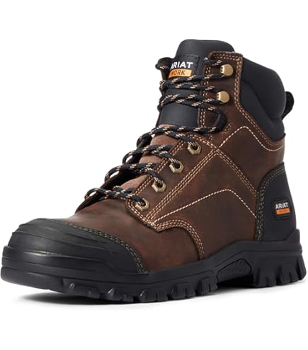 Bota De Trabalho Ariat Treadfast - Impermeável - Marrom 41