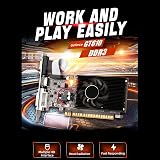 Dawafit GT610 2GB DDR3 Graphics Card PCI-E 16X VGA DVI Low Noise Desktop PC view 2