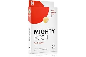 Mighty Patch Original from Hero Cosmetics - Hydrocolloid Acne Pimple Patch for Covering Zits and Blemishes, Spot Stickers for