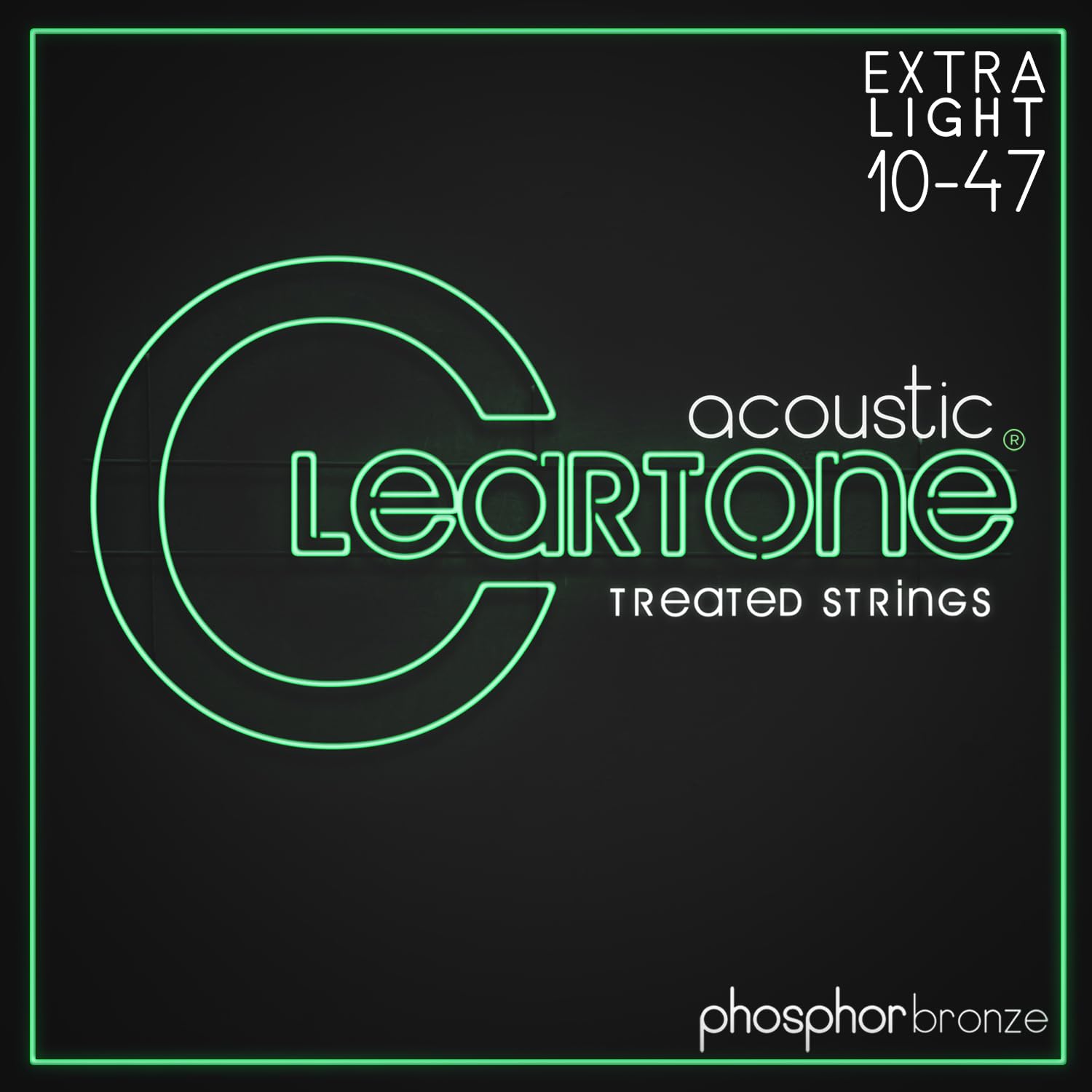 Cleartone XL Phosphor Bronze acoustic guitar strings