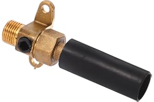 SHINEOFI Automatic Copper Valve for Livestock Waterer Efficient Water Control Replacement Part for Cow Sheep