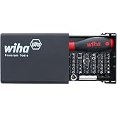 Wiha 71990 Security Bit Set, 39 Piece | Tamper Resistant Torx, Hex, Spanner and Tri-Wing, Storage Case