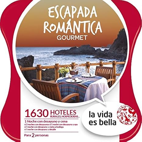 Caja Regalo Escapada Romántica Gourmet: Amazon.es: Deportes y aire libre