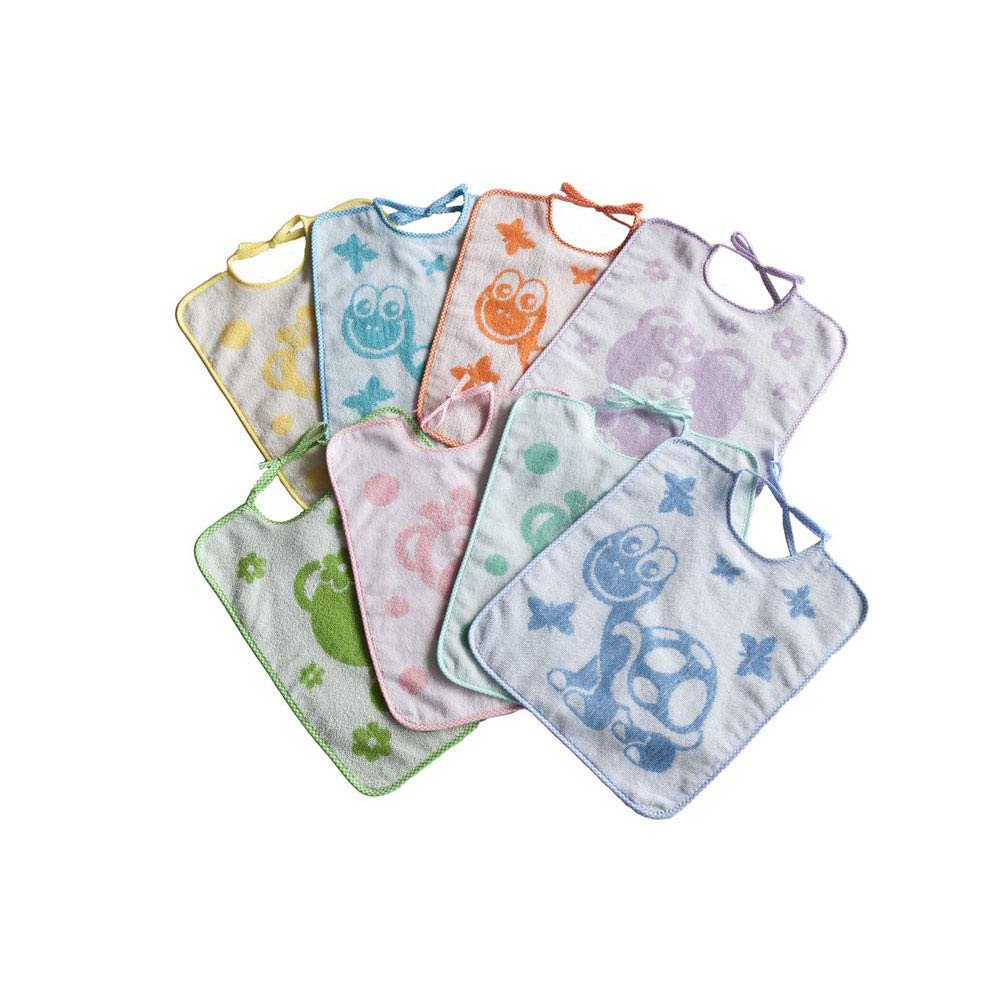 Bubabù Bibs Dumbo in Soft Sponge Jacquard with Laces