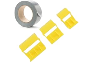 YDuupxe Handheld Tape Dispenser, DIY Tape Cutting Tool with Corner Cutting Guiding Compact Holder for Home Office School