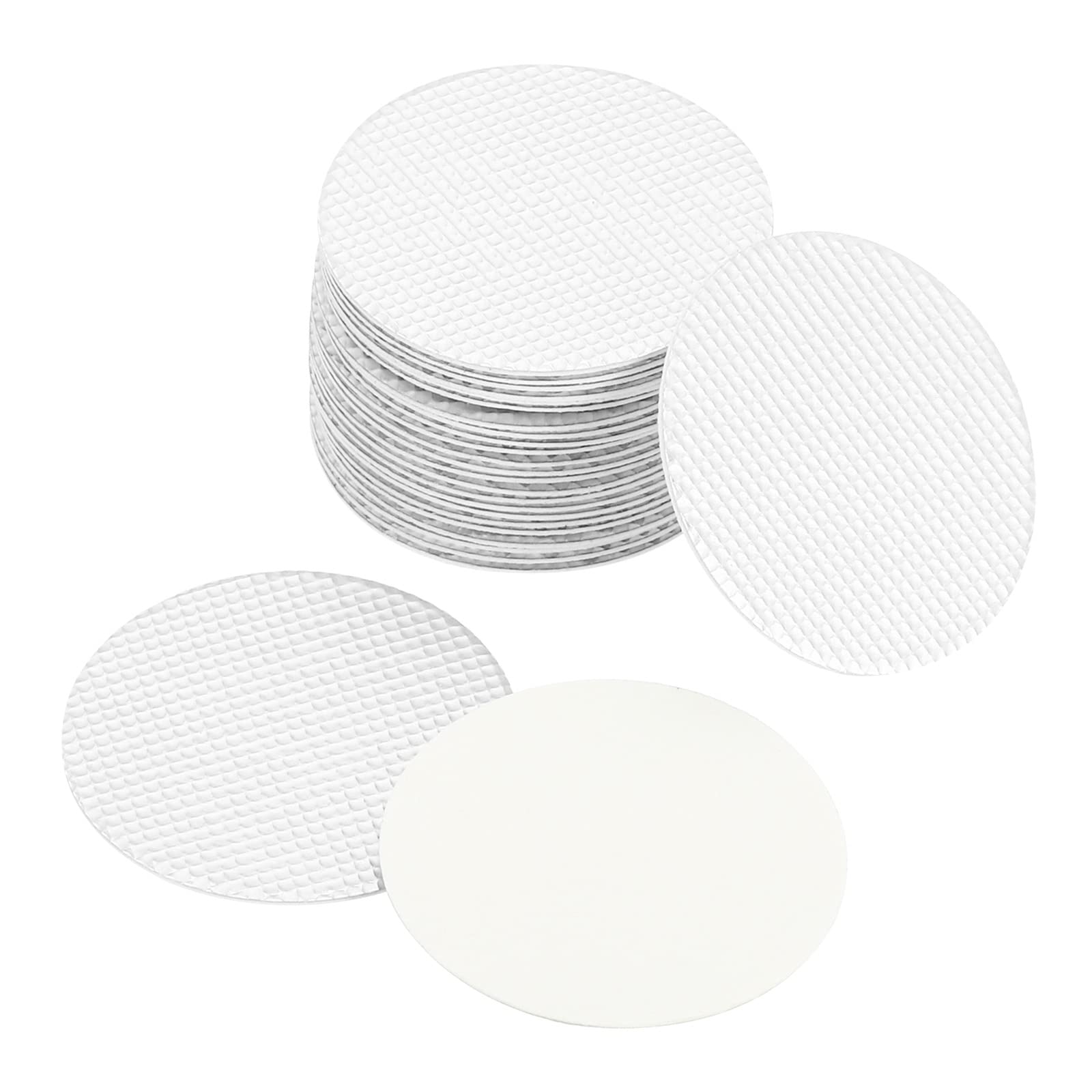 PATIKIL 28mm/1.09" Aluminum Foil Cap Liner, 150Pcs Resistant Tamper Induction Heat Sealer Sealing Liners for Glass Bottle Jar Lid