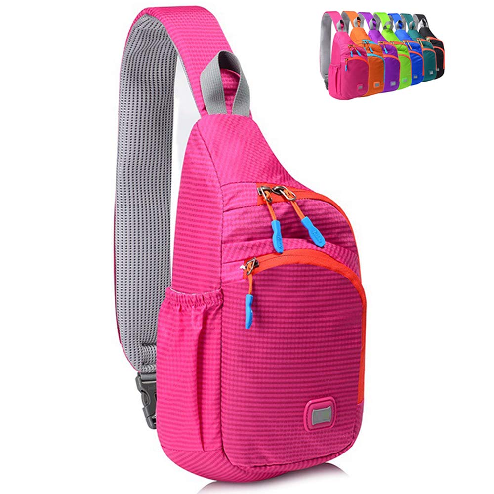 Photo 1 of Peicees Small Sling Backpack Waterproof Unisex Shoulder Bag Chest Crossbody Daypack