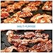 iLOME BBQ Grill Mats - Set of 3 Non-stick Grill Mats Reusable Grilling Mats Dishwasher Safe Barbecue Utensil for Meat Biscuit Baking