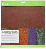 Cricut, Patina Pebbled Faux Leather, Sampler, 12X12
