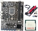 Nicfaky B250 BTC Mining Motherboard 12 PCIE LGA1151 DDR4 SSD Fan Cable Switch view 1