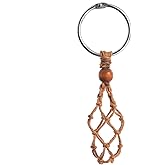 Diy Keychain Unfinished Macrame String Lanyard Stone Crystal Holder Cord, Jewelry Making Accessories Key chains