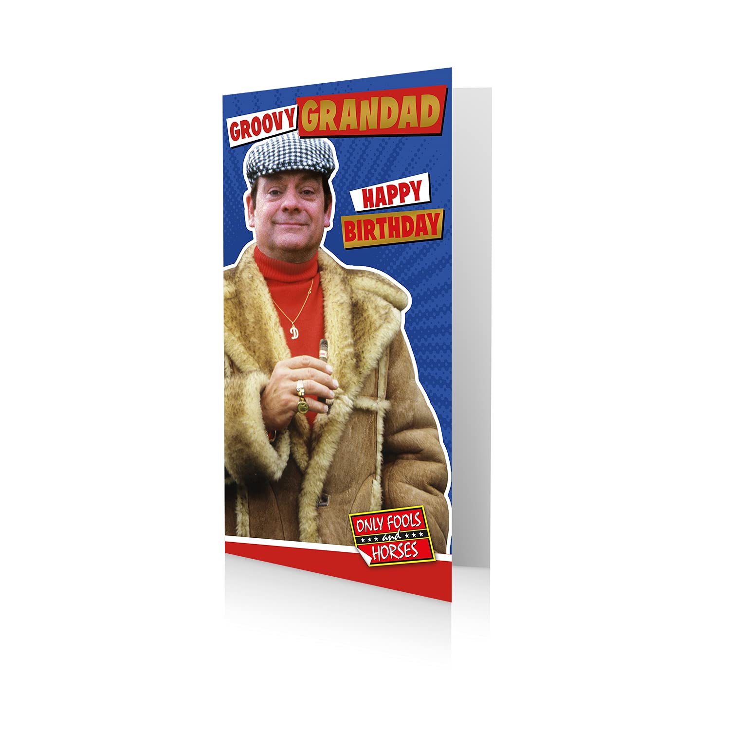 Only Fools and Horses Grandad Birthday Card, Only Fools And Horses Grandad Birthday Card, Grandad Birthday Card Only Fools And Horses, Happy Grandad Birthday Card, Multi, 9 x 5, OF014
