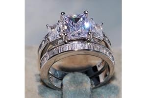 CZCLMLT Zircon Ring Pair Ring Personalized 925 Ring (7)