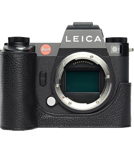 Amazon.com : Uchandmade Handmade Genuine Leather Camera Half Case