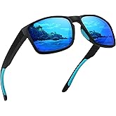 Ofwin Sports Polarized Sunglasses for Men Women UV Protection Unbreakable Driving Running Fishing Hiking Sun Glasses