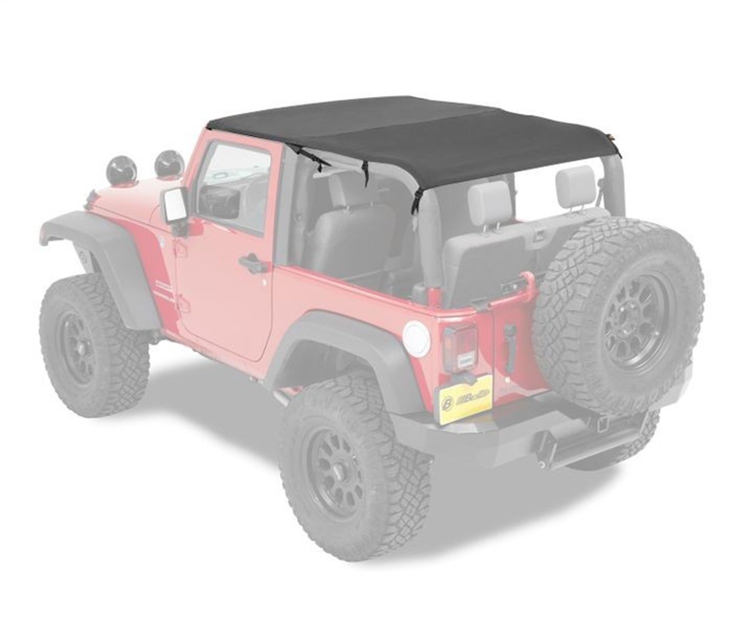 Automotive Pavement Ends By Bestop 41827 35 Black Diamond Cargo Cover For Wrangler Jk 2 Door Full Car Covers
