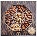 Nut Haven Gourmet sweet & salty Nut Gift Basket/Box ~ variety of freshly roasted 7 section nut tray ~ Great for: Corporate, Holiday, Birthday, Get well, Thank you, Men & Women, snack ~ Prime