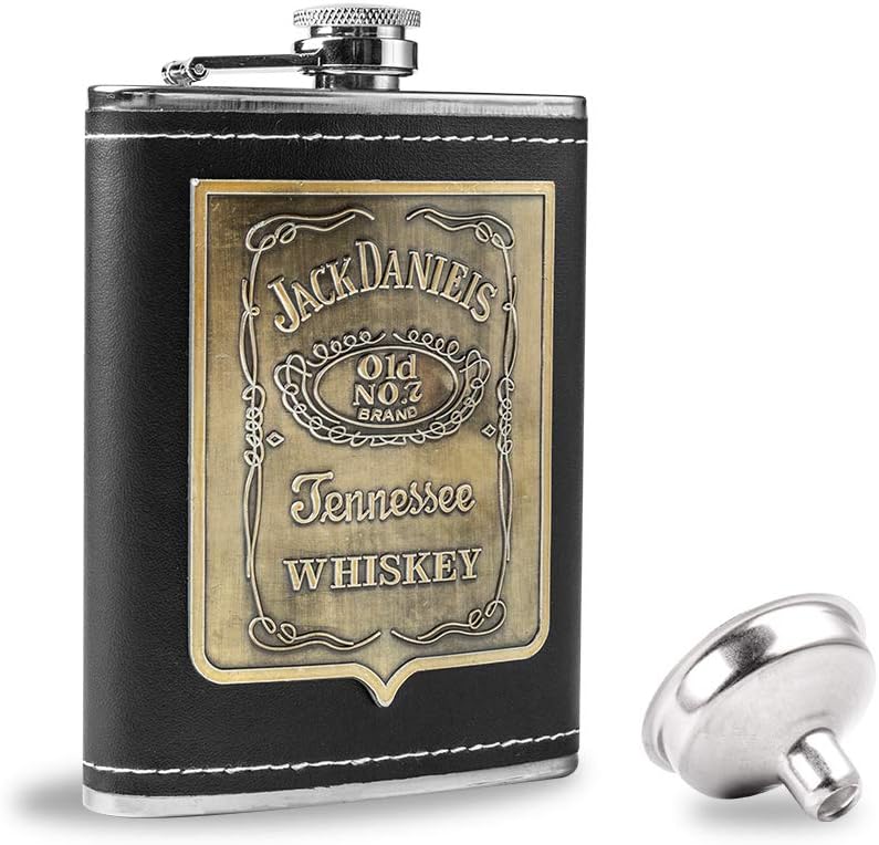 KWANITHINK Flask for Liquor, Stainless Steel Hip Flask for