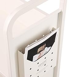 VEVOR Book Cart, 330 lbs Library Cart, 31.1" x