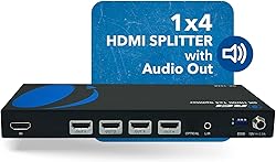OREI 8K HDMI Splitter 1 in 4 Out, 1 x 4