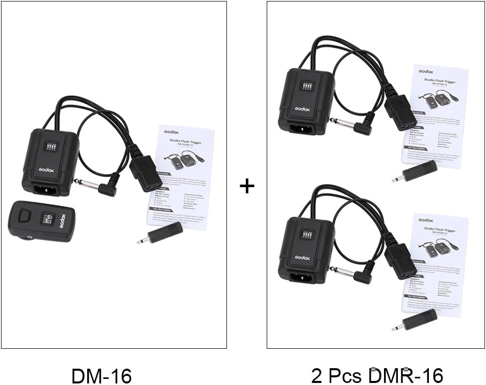 Godox AK-R1 Pocket Flash Accessory Kit (Godox DM-16), Black - Image 3