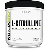 NutraBio L-Citrulline, Free Form Amino Acid, 5.3 oz (150 g)