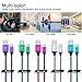 Fast Charger Cable,CIQILY 5Pack 6FT Long Braided Quick Charging Cord,USB Type C Charger Cable for Samsung Galaxy S25 Ultra S24 S23 S22 S21 S20 Plus S8/S9/S10/A16/A15/A14/A13 A33,LG G7/G8/G5/G6/V20/V30