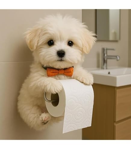 印籠又は煙草入れ犬の根付 Amazon.com: Animal End Wall Mounted Single Toilet Paper Roll