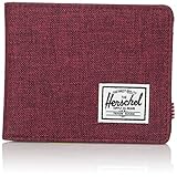 Herschel Supply Co. Men's Roy + Coin RFID Blocking Wallet, Winetasting Crosshatch