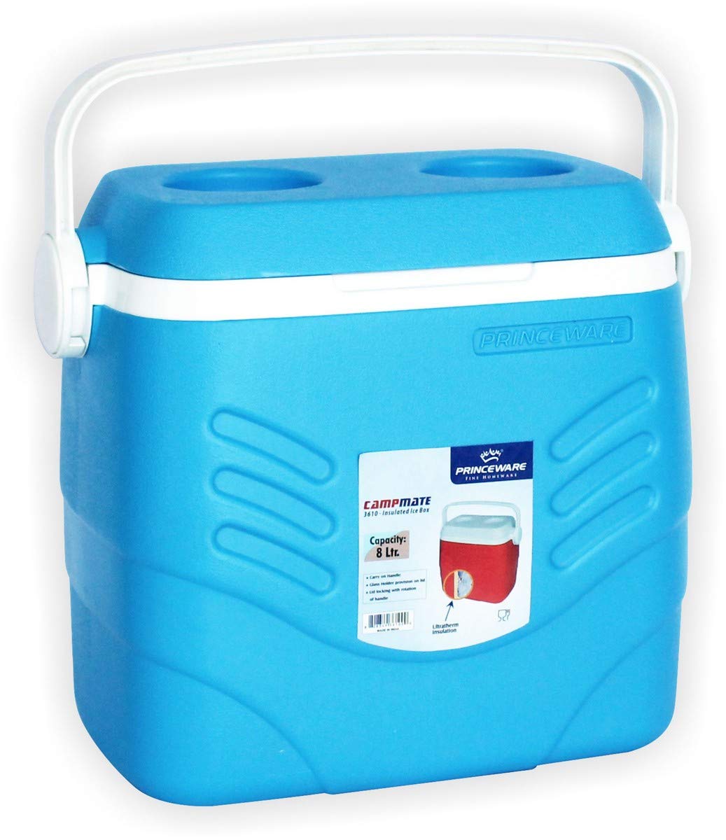 Buy Princeware Plastic Ice Box, 8 Litre, Assorted Online at Low Prices