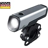 Mochatopia Fahrradlicht LED StVZO Zugelassen, USB Aufladbare Fahrrad Frontlicht Fahrradbeleuchtung Akku Wiederaufladbare IPX4 Wasserdicht