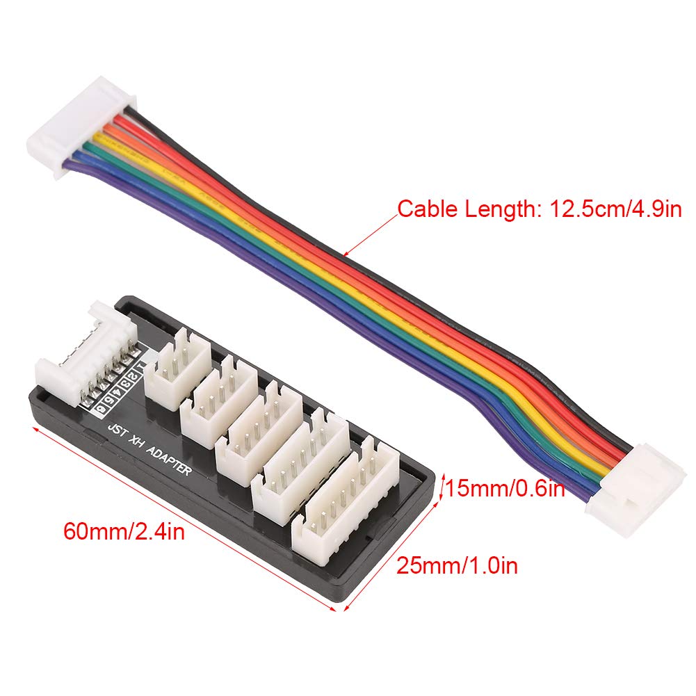 Adapter Balance Charging Expansion Board JST XH Battery Balance Charger Board Parallel Charging Board for 2S-6S LiPo Battery - Image 3