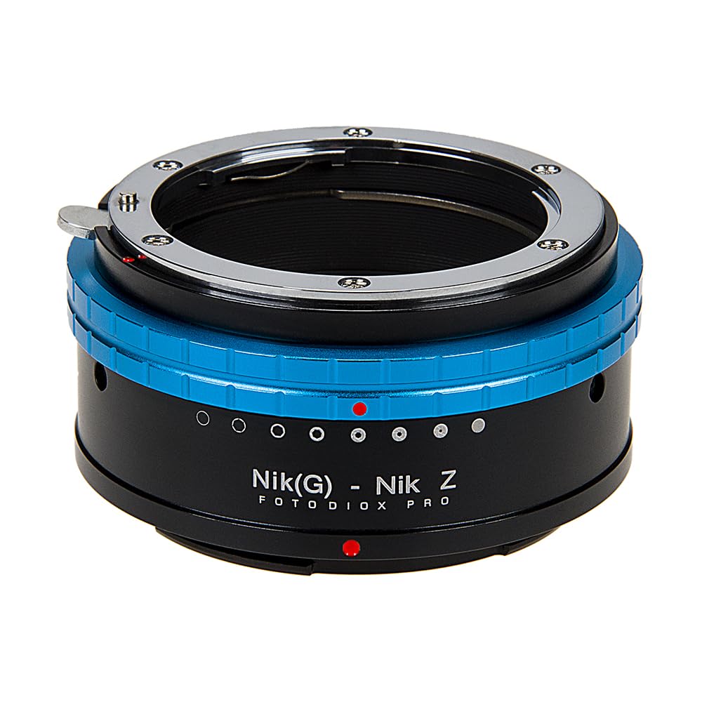 Fotodiox Pro Lens Mount Adapter Compatible with Nikon Nikkor F Mount G-Type D/SLR Lenses to Nikon Z-Mount Mirrorless Camera Bodies