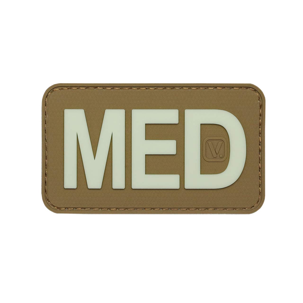 MED' Medical 'Super-Lumen' Glow-in-The-Dark Patch (Coyote Tan)