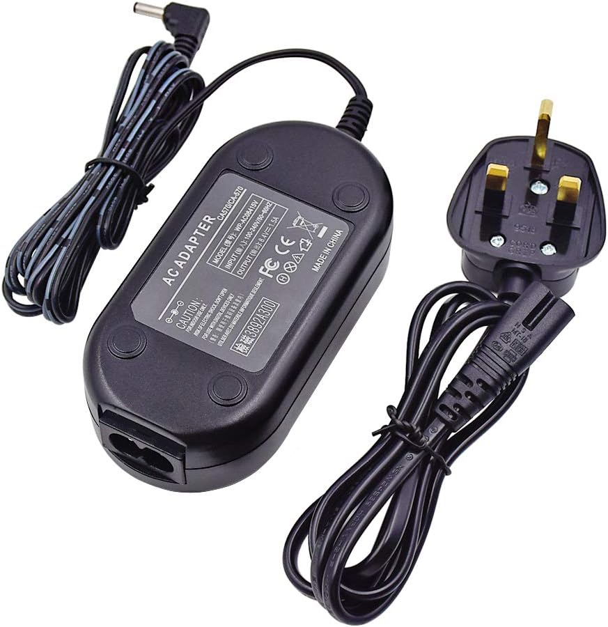 Gonine CA-570 AC Power Adapter, Charger for Canon FS21/22/200/300, HF10/11/20/100/200, HF M31, HF S10/S100, HG20/21/30, HR10