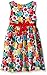 American Princess Girls' Strawberry Multi Shantung Dress