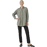 Pact Organic Cotton Women's Lightweight Oversized Shirt