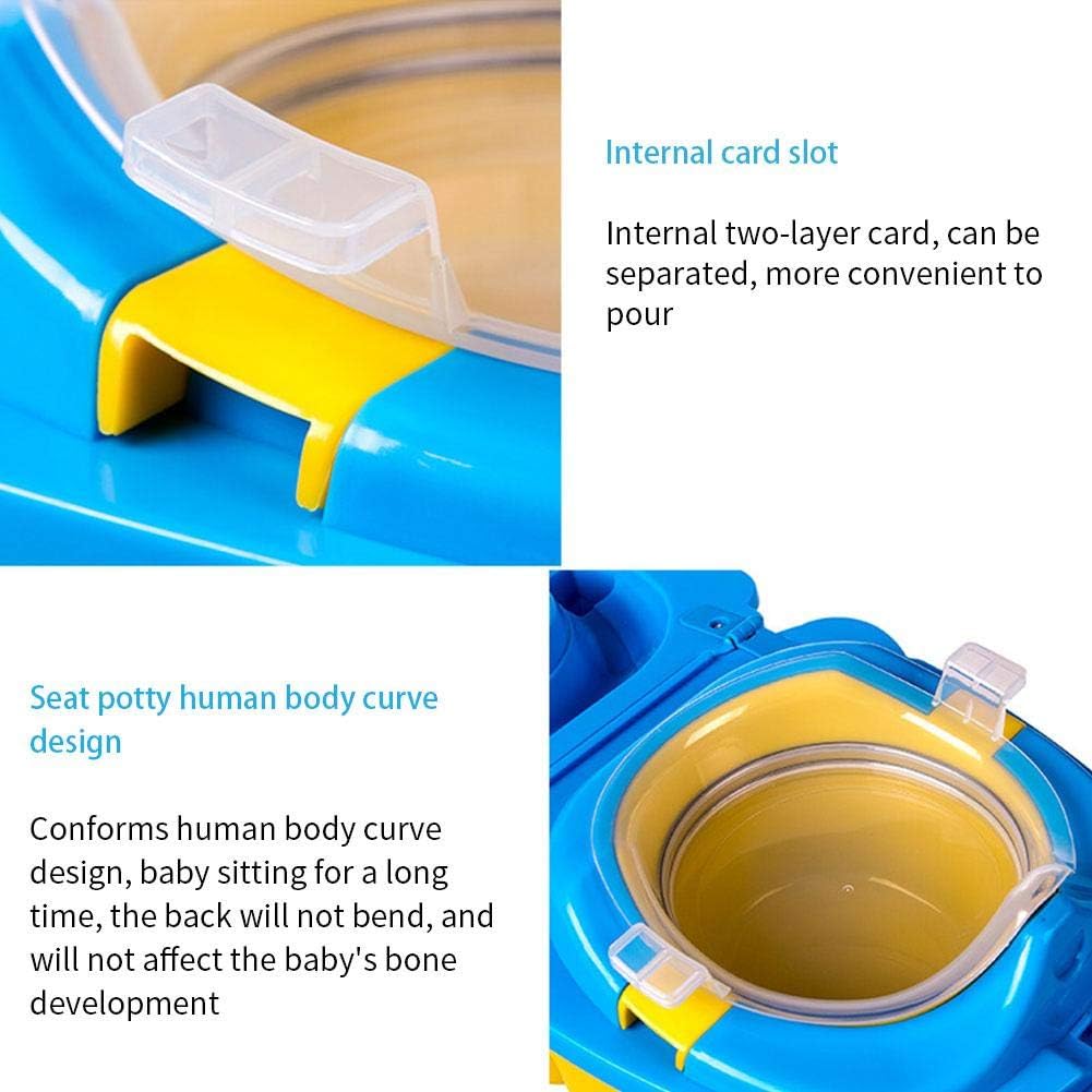Urgence De Voiture Garcon Fille Siege De Formation De Commode De Toilette Pliable Pour Tout Petit Pot Portable De Toilette Pliante De Voyage Antiderapant Avec Sacs Pour Les Tout Petits Pots Bebe
