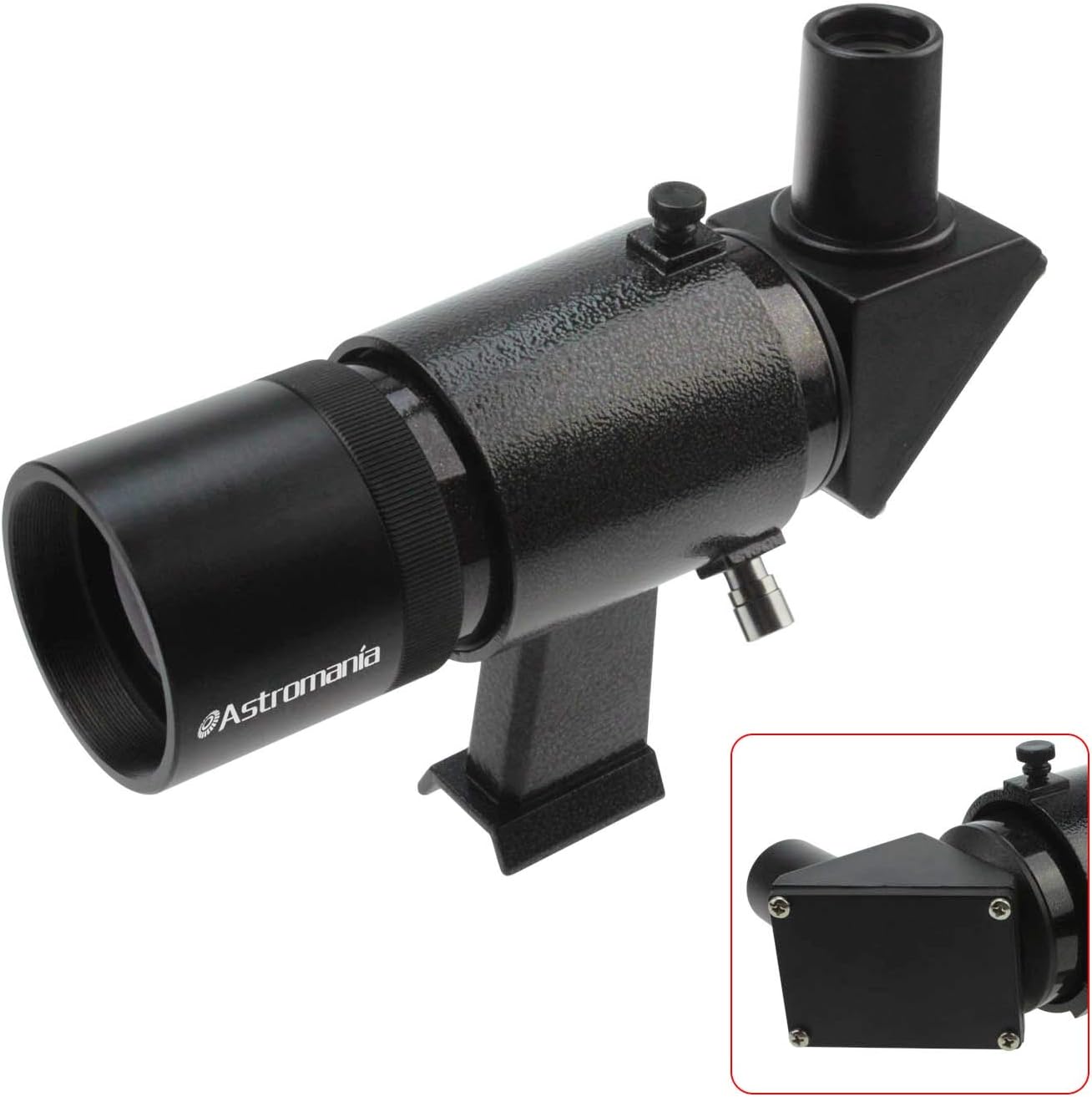 Amazon Astromania 9 x 50アングルファインダースコープとUpright nonreversed、イメージ、ブラック