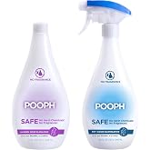 POOPH Pet Odor Eliminator &amp; Laundry Odor Eliminator, 32 oz - Pack of 2 | Laundry additive that removes pet odors from clothing, towels and bedding without added fragrances or harsh chemicals