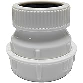 1 1/4 to 1 1/2 sink drain adapter, Extension Coupling with slip joint connection, 1-1/2" x 1-1/4" Trap Adapter, PP Reducing P
