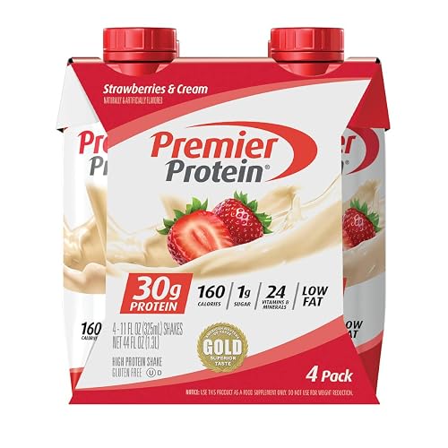Premier Protein 30g Shakes Strawberries Cream 11 Fluid Ounces ...
