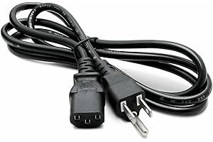 duskhoot 3 Prong Power Cord for Charging NexiGo PJ20 ‎PJ30 Outdoor Projector PJ40 (Gen 3) PJ30 Ultra Projector, NexiGo Aurora