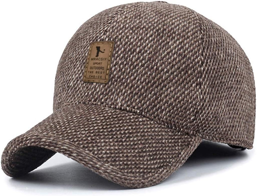 MRACSIY Mens Baseball Cap Winter Caps Hats