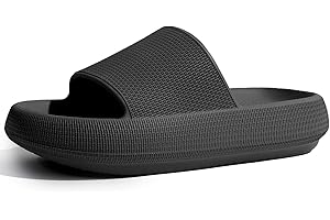 GETOEU Cloud Slides for Women Pillow Slides Shower Shoes Cloud Recovery Slide Sandals Cushion Thick Sole Pillow Slippers Comfort Indoor and Outdoor Slides