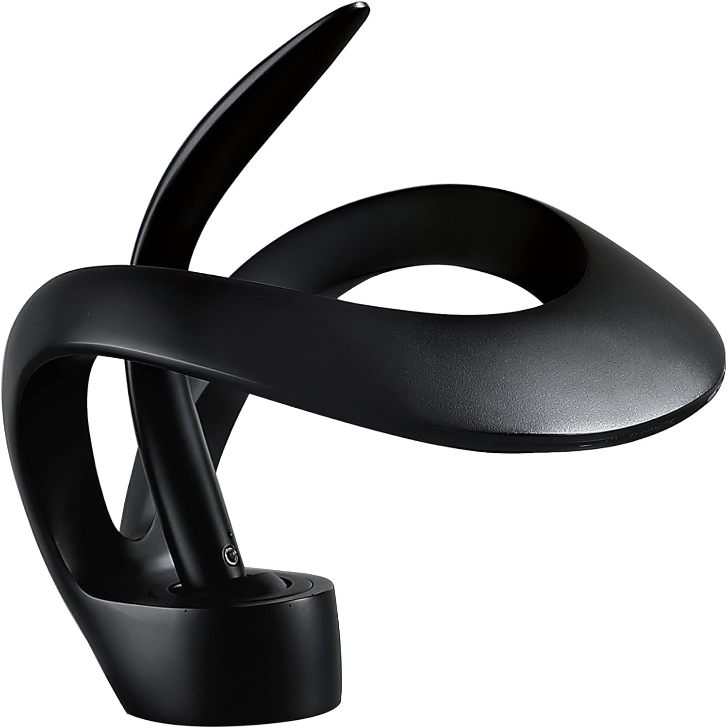 Brass Waterfall Faucet Core Elegant Single Hole Bathroom Vessel Sink Unique Contemporary Vanity for Tall Swan Bathroom Faucet（Black